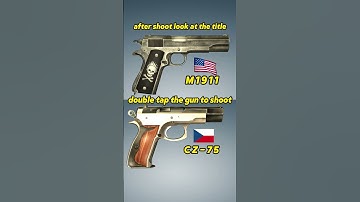 M1911 or CZ 75 #shotrs #gun #1911 #WWII #TT #viralvideo #viral #cz75 #russianweapon #callofduty