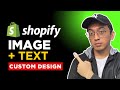 How to Add Images with Text Overlay on Your Shopify Store (Step-by-Step)