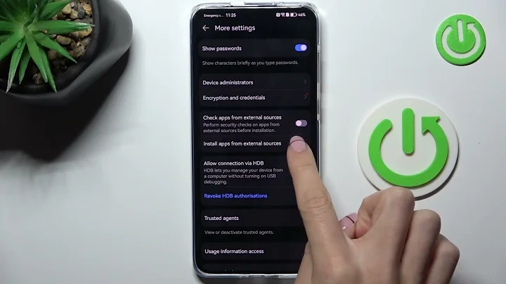 How to Install Apps from Unknown Sources in HUAWEI P60 PRO | Install APK Files