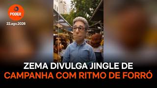 Zema releases campaign jingle with a forró rhythm.