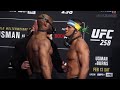 UFC 258 official weigh-ins