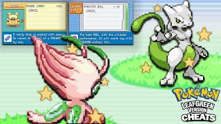 Pokemon Leaf Green Cheats (Rare Candy, Master Ball, Legendary Pokemon, Shiny Encounters)