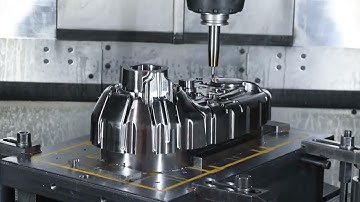 NCG CAM Simultaneous 5-Axis Machining - Customer Video - Menart d.o.o.