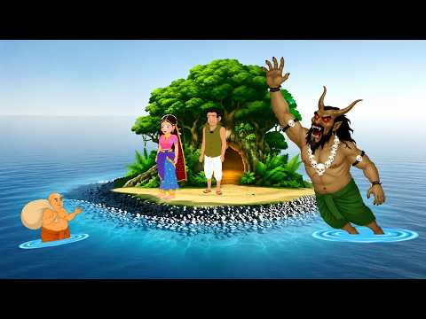 गरीब लकड़हारा और नील नगर की राजकुमारी |Hindi Kahaniya | Moral Stories | Jadui Kahani | Cartoon Video