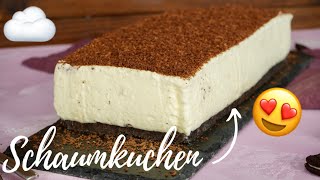 5 Zutaten Rezept: Schaumkuchen ohne Backen / No Bake Rezept