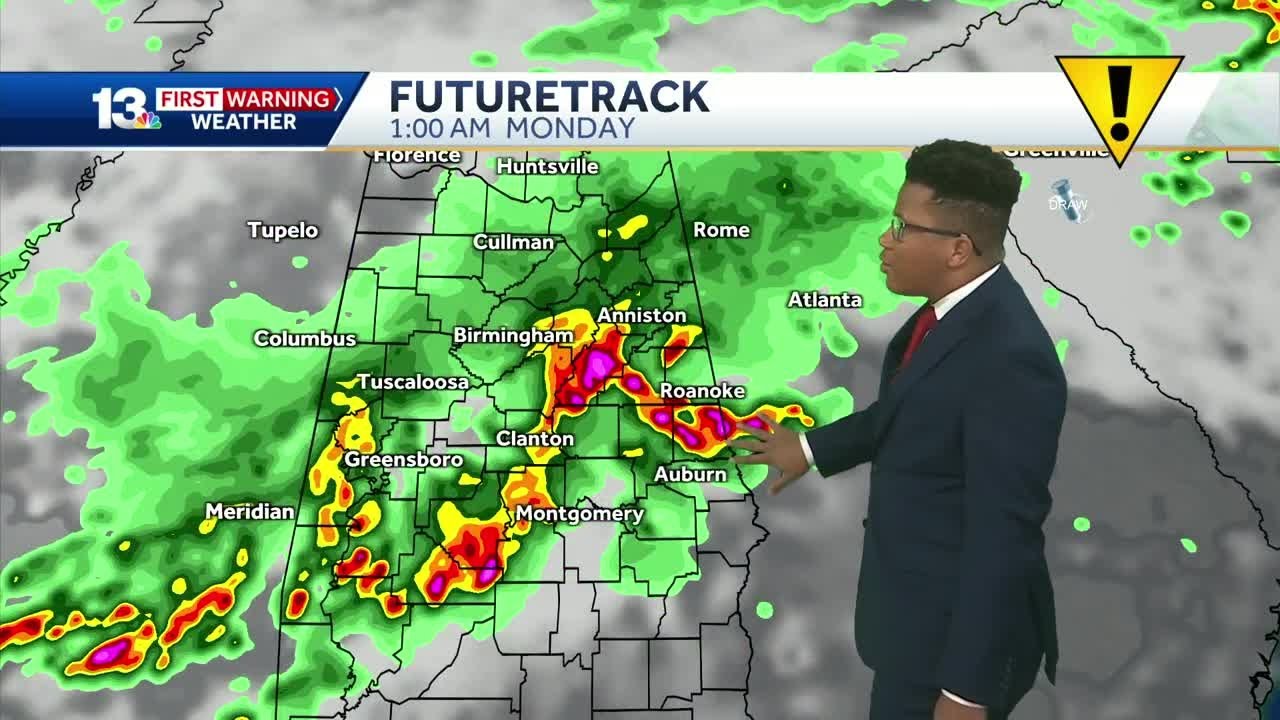 Severe storms Sunday: Alabama's weather forecast stays wet through Memorial Day next week