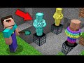 Minecraft NOOB vs PRO: THIS MOST CURSED PLACE WITH SPAWNER RAREST VILLAGER WHITH FOUND NOOB!