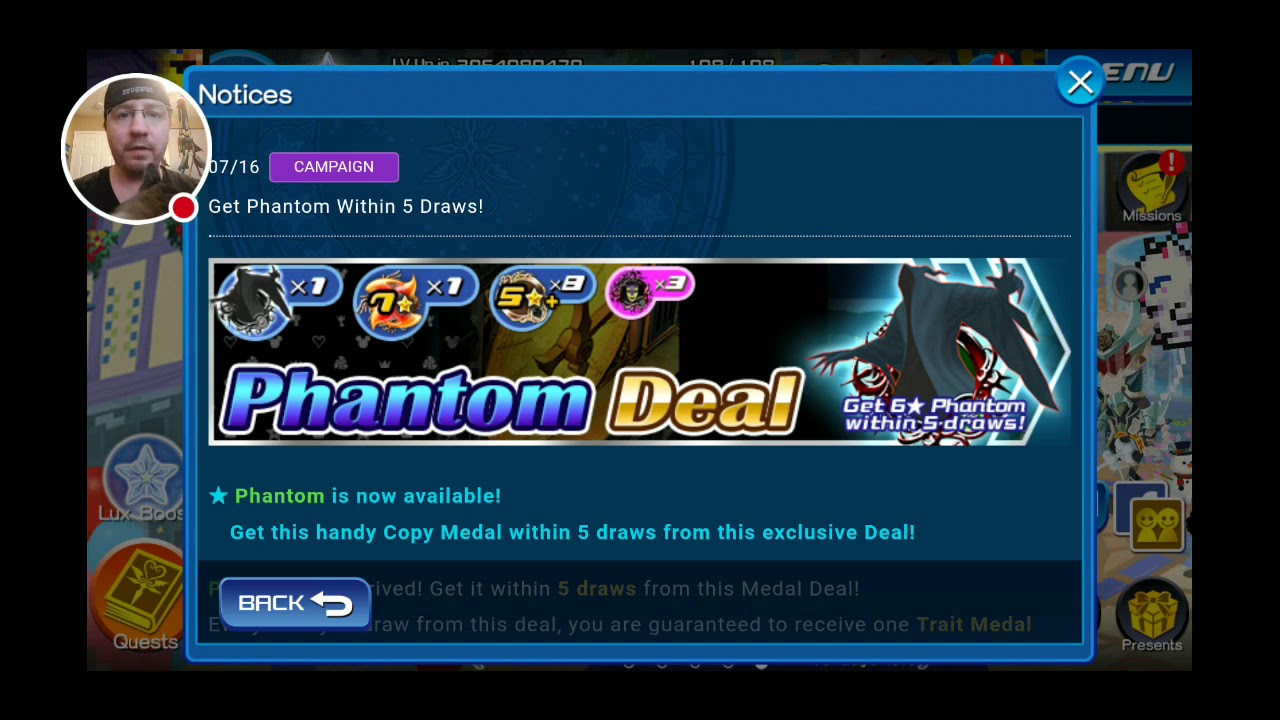 Kingdom Hearts Union X: Enter The Phantom!