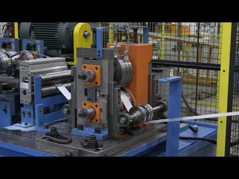 Samco Machinery Accessory Line with Side By Side Roll Tooling