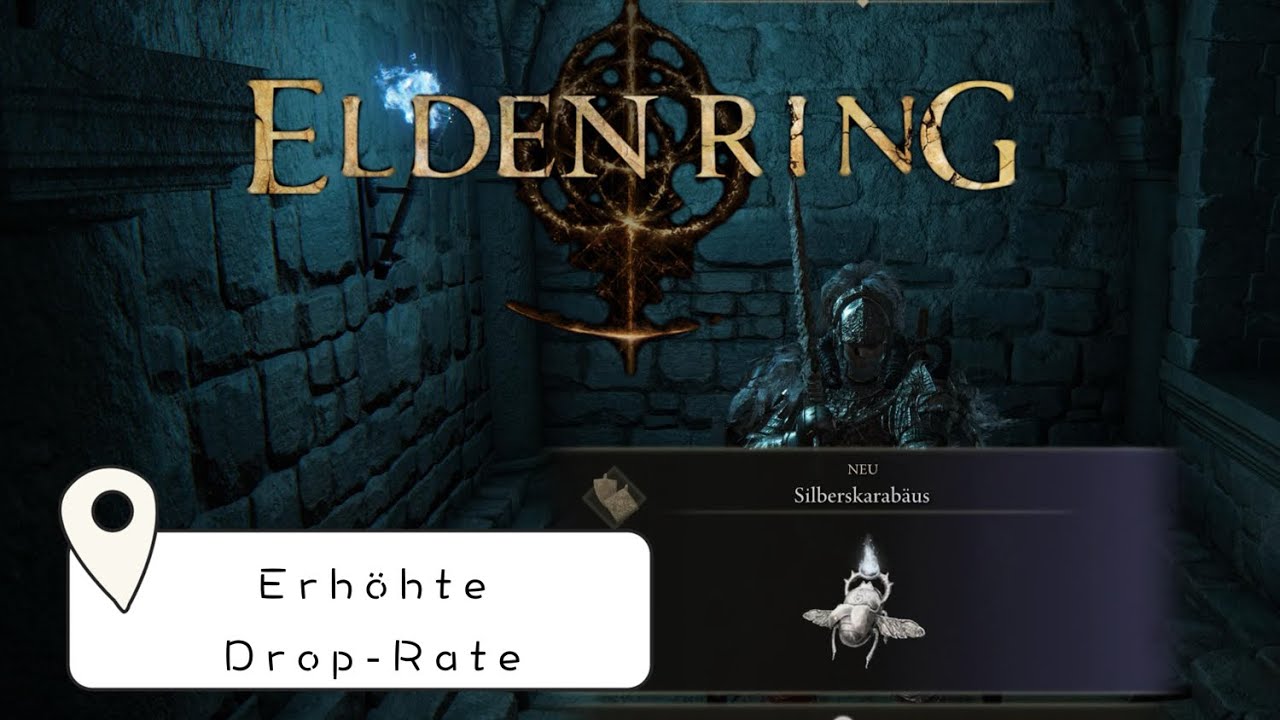 Erhöhte DropRate Silberskarabäus Talisman ELDEN RING GUIDE YouTube