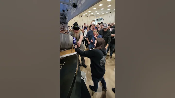 Tiffany Winchester's first tapping!