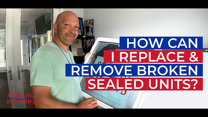 HOW TO REMOVE REPLACE BROKEN SEALED UNITS