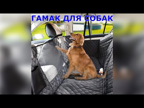 Автогамак для собак с Алиэкспресс.Перевозка собак в машине.