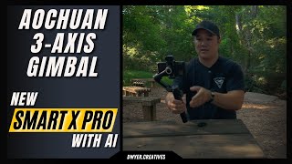 Aochuan 3-Axis Gimbal | New Smart X Pro with AI Tracking | Best Phone Stabilizer