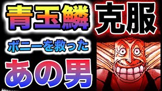 【ワンピース 1098・1099ネタバレ予想】青玉鱗の秘密がヤバい！なぜボニーは治ったのか？トシトシの実の力なのか？ドラゴンがアドバイス？(予想妄想)