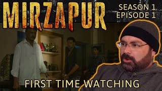 MIRZAPUR - SEASON 1 EPISODE 1 - AMERICAN FIRST TIME WATCHING - REACTION