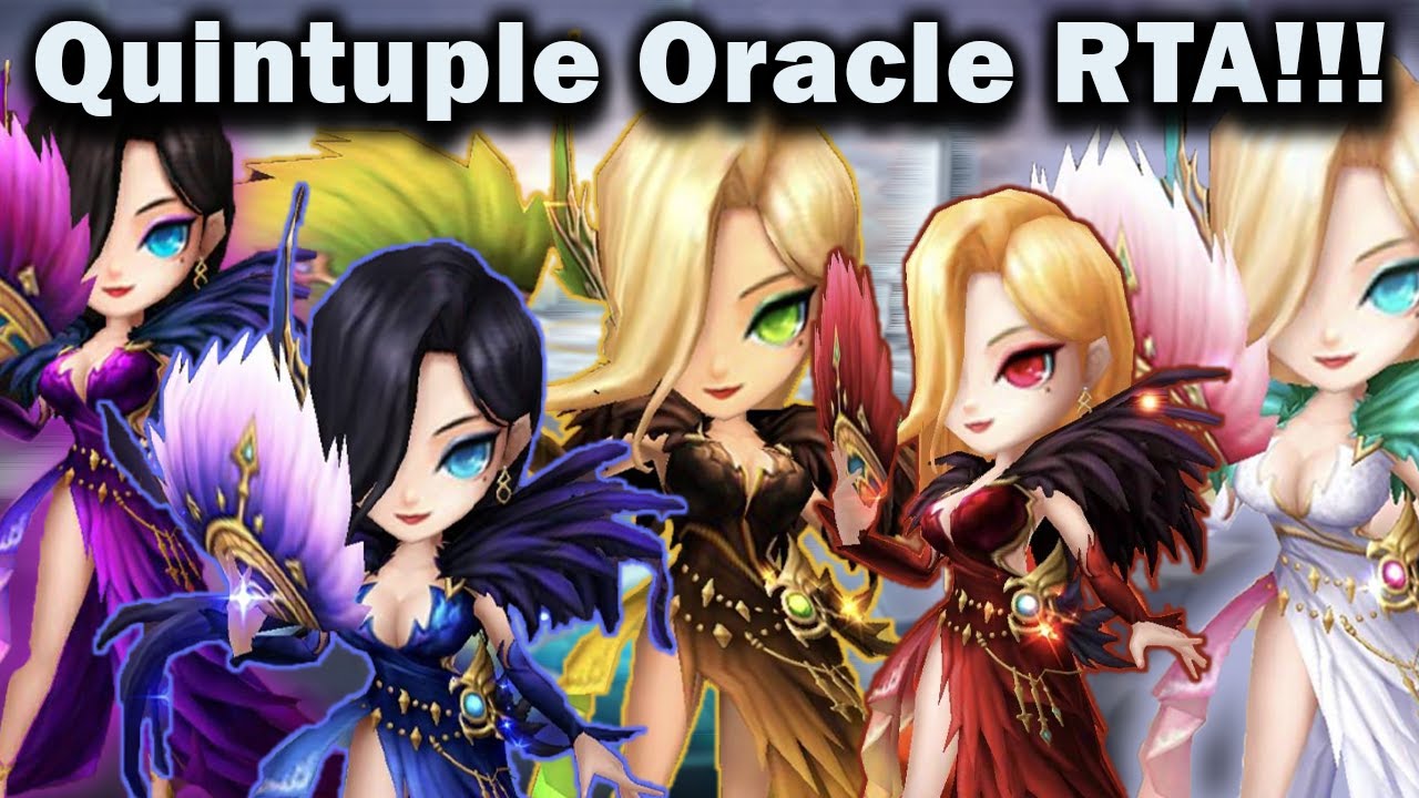 Quintuple Oracle RTA!!! - Summoners War