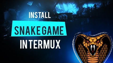 Install Snake Game In Termux 🐍🐍🐍 ||  🐍 Game || In Termux
