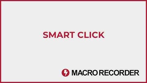 Mouse clicker with SmartClick