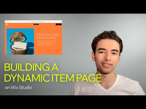 Building dynamic item pages | Wix Studio