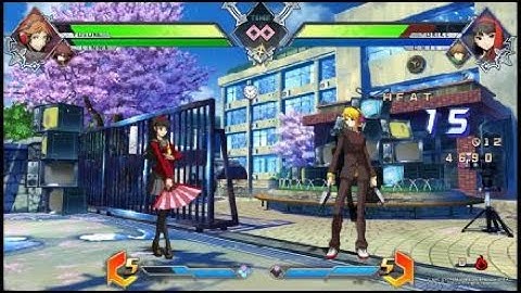 Yosuke and Linne Combo Assist - BLAZBLUE CROSS TAG BATTLE