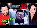 RUNWAY 34 Trailer #2 - Reaction! | Amitabh Bachchan, Ajay Devgn, Rakul Preet & Carryminati (yay!)