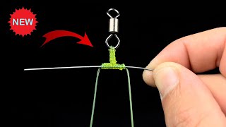 NEW AMAZING FISHING RIG T KNOT SKILL | Fish are caught by themselves!