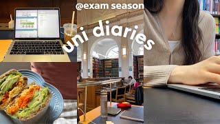 London uni vlog | spring break, finals season, study eat & repeat
