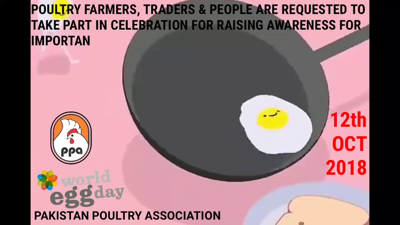Lets Celebrate WORLD EGG DAY awareness raising