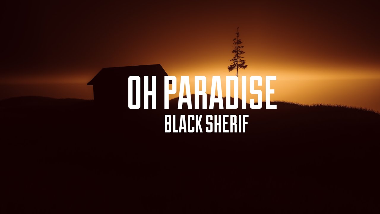 Black Sherif— oh Paradise [official video Lyrics] #thevillianineverwas