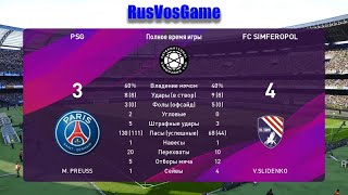 PES 2020 - Paris Saint Germain 3 - 4 FC Simferopol - International Champions Cup Asia