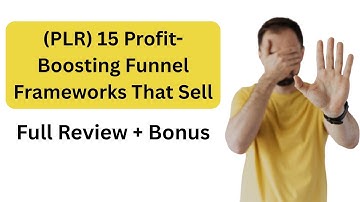 (PLR) 15 Profit-Boosting Funnel Frameworks That Sell Review + Bonus