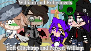 William and Mrs. Afton meets Soft Glitchtrap and Pervert William | Original Title | My Version