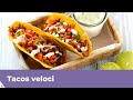 TACOS VELOCI: RICETTA CON SALSICCIA