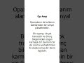 Bir Yükselteç Olarak Transistör #transistör #opamp #kırpılma