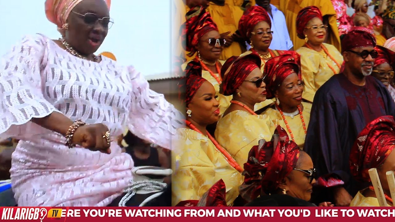 OJUDE OBA 2024: SEE HOW WORKING GOV. DAPO ABIODUN, DEPUTY RIDES A HORSE TO CELEBRATE AT IJEBU ODE.
