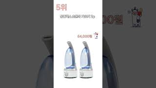 2024년 가장 많이 팔린 보틀형가습기 BEST5