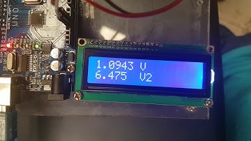 Тестирование вольтметра на ads1115