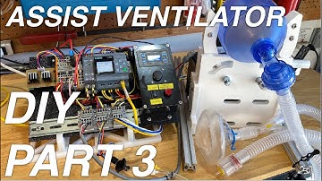Completed.  Open Source Breath Controlled Ventilator. DIY using a Siemens LOGO PLC