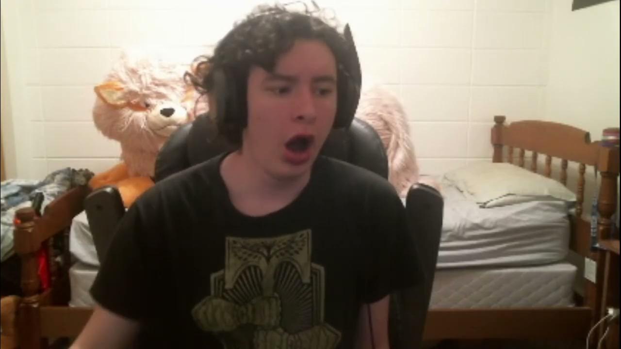 Reacting to VHS Horror made by Battington YouTube