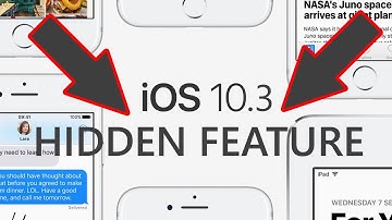iOS 10.3 HIDDEN FEATURE - APFS - WHAT IS NEW APPLE FILE SYSTEM!