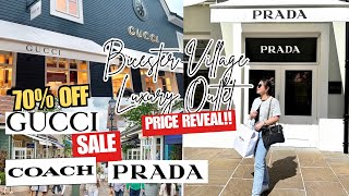 PRADA OUTLET 70% OFF - BICESTER VILLAGE LUXURY SHOPPING VLOG + GUCCI OUTLET WITH PRICES