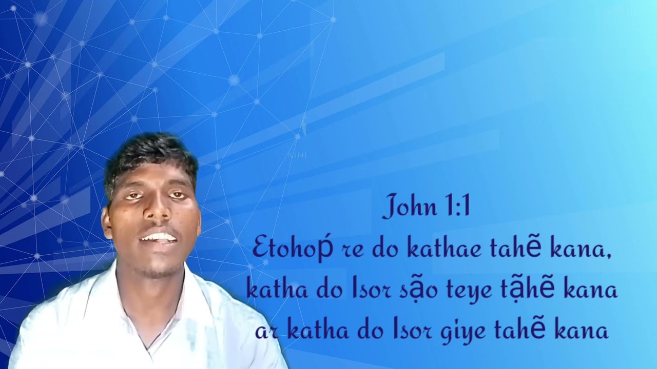 John 1:1 santali bible message 