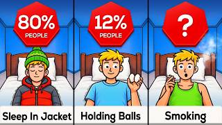 Comparison: Weirdest Habits In Bed