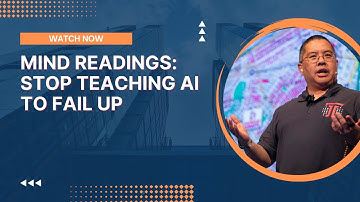 Mind Readings: Stop Teaching AI to Fail Up