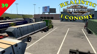 American Truck Simulator     Realistic Economy Ep 39     Headed East bound in the I 80