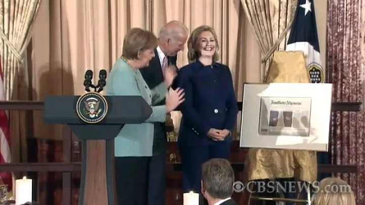 Merkel and Clinton: Matchy-matchy