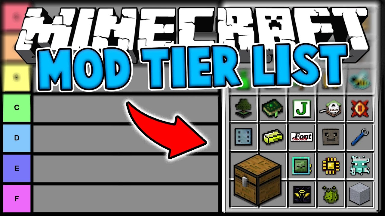 Minecraft Mod Tier List! - YouTube