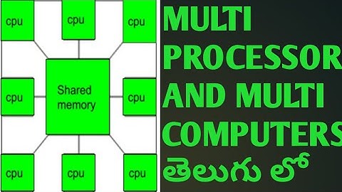 Multi Processors and Multi Computers