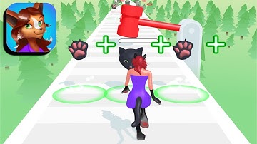 Furry Magical Runner 👸🧜‍♀️🐱 Gameplay (Android, iOS) All Levels FMR1GP3